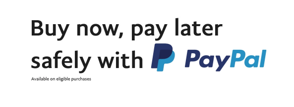 You can now pay through PayPal's Buy Now and Pay Later for any of our services!